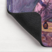 Japanse Dame met een Parfum Fles Muismat (Hoek)