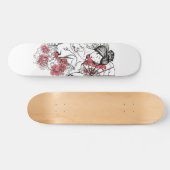 Japanse dame persoonlijk skateboard (Horizontaal)