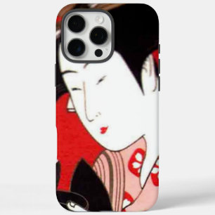 Japanse Dame Thee Serverende Ceremonie   Zen Kunst iPhone 16 Pro Max Hoesje