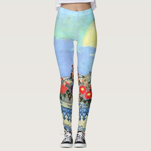 Japanse dameslegging leggings (Voorkant)