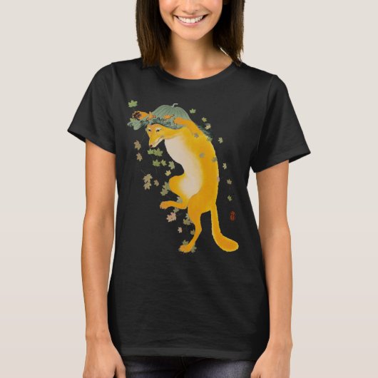  Japanse danskunst T-shirt (Voorkant)