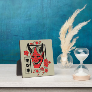 Japanse demon fotoplaat