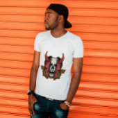 Japanse Demon Hannya Skull Fusion T-shirt