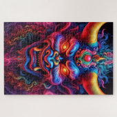 Japanse Demon Jigsaw Puzzel (Horizontaal)