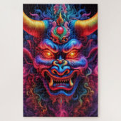 Japanse Demon Jigsaw Puzzel (Verticaal)