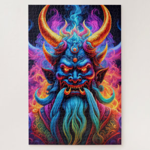 Japanse Demon Jigsaw Puzzel