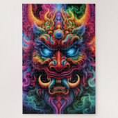 Japanse Demon Jigsaw Puzzel (Verticaal)