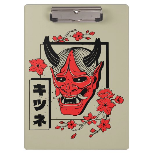 Japanse demon klembord (Voorkant)