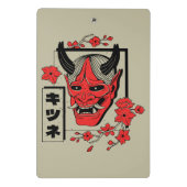 Japanse demon mini klembord (Achterkant)