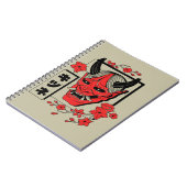 Japanse demon notitieboek (Linkerzijde)