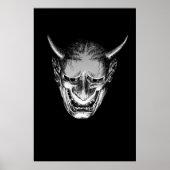 Japanse Demon Oni Poster (Voorkant)