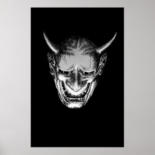 Japanse Demon Oni Poster