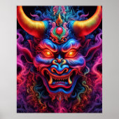 Japanse demon poster (Voorkant)