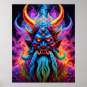 Japanse demon poster (Voorkant)