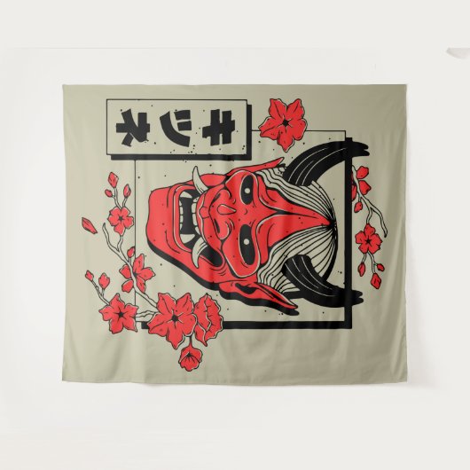 Japanse demon wandkleed (Voorkant (horizontaal))