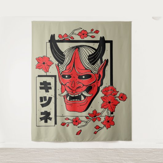Japanse demon wandkleed (Voorkant)
