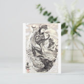 Japanse demonen briefkaart (Staand voorkant)