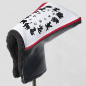 Japanse Dierenriem Golfheadcover (3/4 voorkant)
