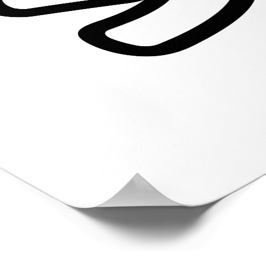 Japanse DJ ッ 日 , 本, ヒ,  Poster (Hoek)