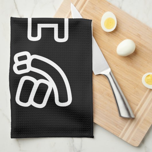 Japanse DJ ッ 日 , 本, ヒ,  Theedoek (Quarter Fold)