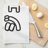 Japanse DJ ッ 日 , 本, ヒ,  Theedoek (Quarter Fold)