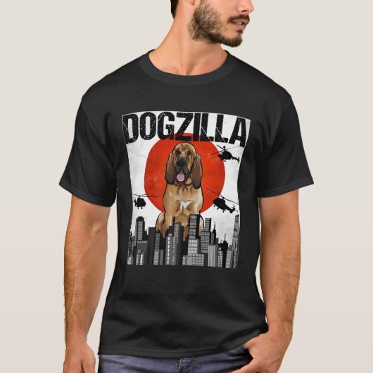  japanse dogzilla bloedhond t-shirt (Voorkant)