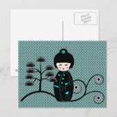 Japanse dollar briefkaart (Voorkant / Achterkant)