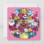 Japanse doodle Art (Voorkant)