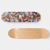 Japanse doodle Art Persoonlijk Skateboard (Horizontaal)