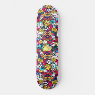 Japanse doodle Art Persoonlijk Skateboard