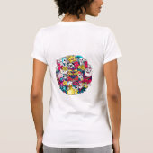 Japanse Doodle Kunst T-shirt (Achterkant)