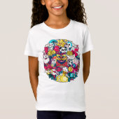 Japanse Doodle Kunst T-shirt (Voorkant)