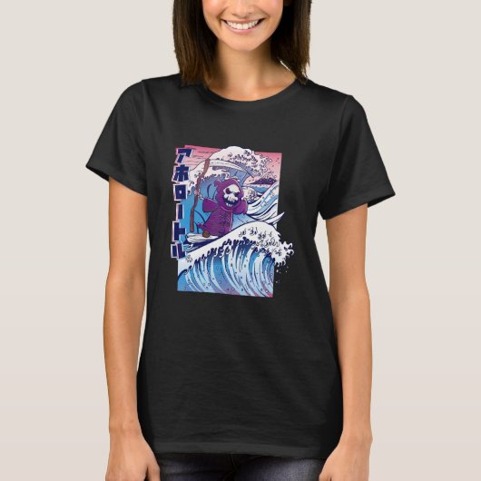 Japanse Doods Golven Zee T-shirt (Voorkant)