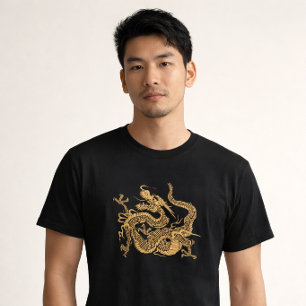 Japanse Draak Aanpasbare Kleuren  T-shirt