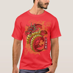 Japanse draak Anime Japan draken van tokio Tatto T-shirt