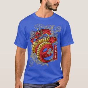 Japanse draak Anime Japan draken van tokio Tatto T-shirt