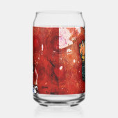 Japanse draak blikvorm glas (Rechts)