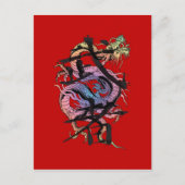Japanse draak briefkaart (Voorkant)