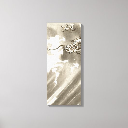Japanse draak Canvas Afdruk (Voorkant)