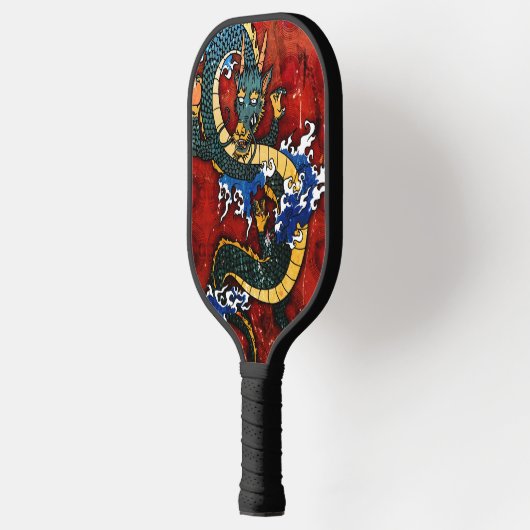 Japanse draak - geluk pickleball paddle (Links)