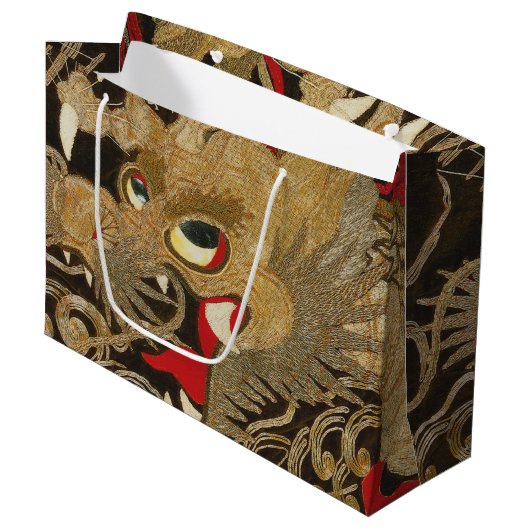 Japanse draak Groot Cadeauzakje (Voorkant Gekanteld)