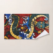 Japanse draak handdoek (Handdoek)