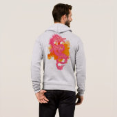 Japanse draak hoodie (Achterkant volledig)