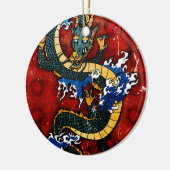Japanse draak keramisch ornament (Links)