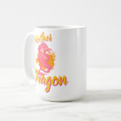 Japanse draak koffiemok (Voorkant links)