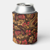 Japanse draak koi patroon. blikjeskoeler (Blikje Achterkant)