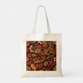 Japanse draak koi patroon. tote bag (Achterkant)