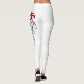 Japanse draak leggings (Achterkant)