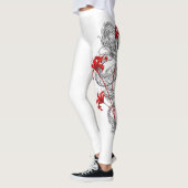 Japanse draak leggings (Links)