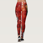 Japanse draak leggings (Achterkant)